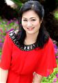 Gorgeous single women: blonde Asian woman Jian from Guangxi